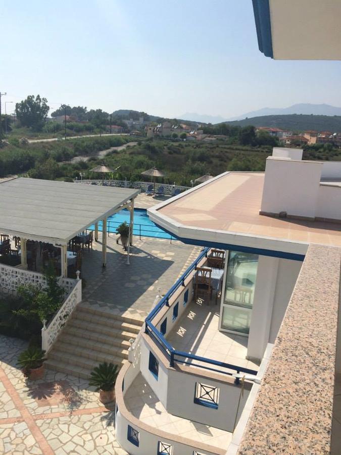 Gogas Palace Aparthotel Ammoudia Exterior foto